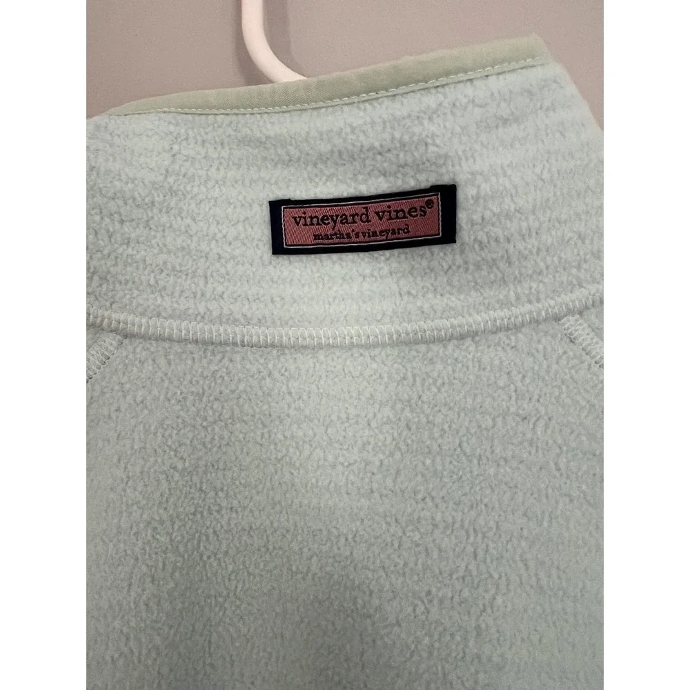 Vineyard Vines Sweater Mens Large Fleece Quarter‎ Zip Pullover Outdoors